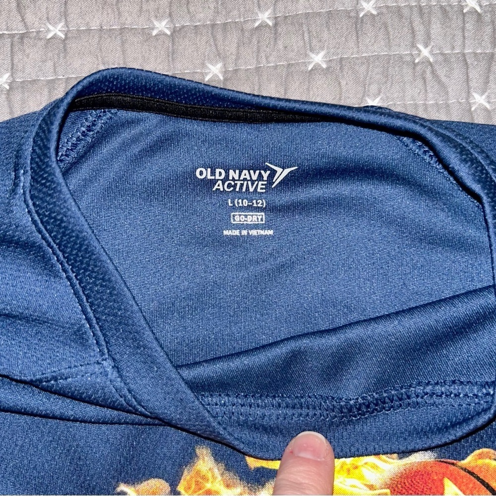 (Bundle 3 for $15) Old Navy Active Dry-Fit Long Sleeve L (10/12) Kids Set of 2 - Picture 8 of 8